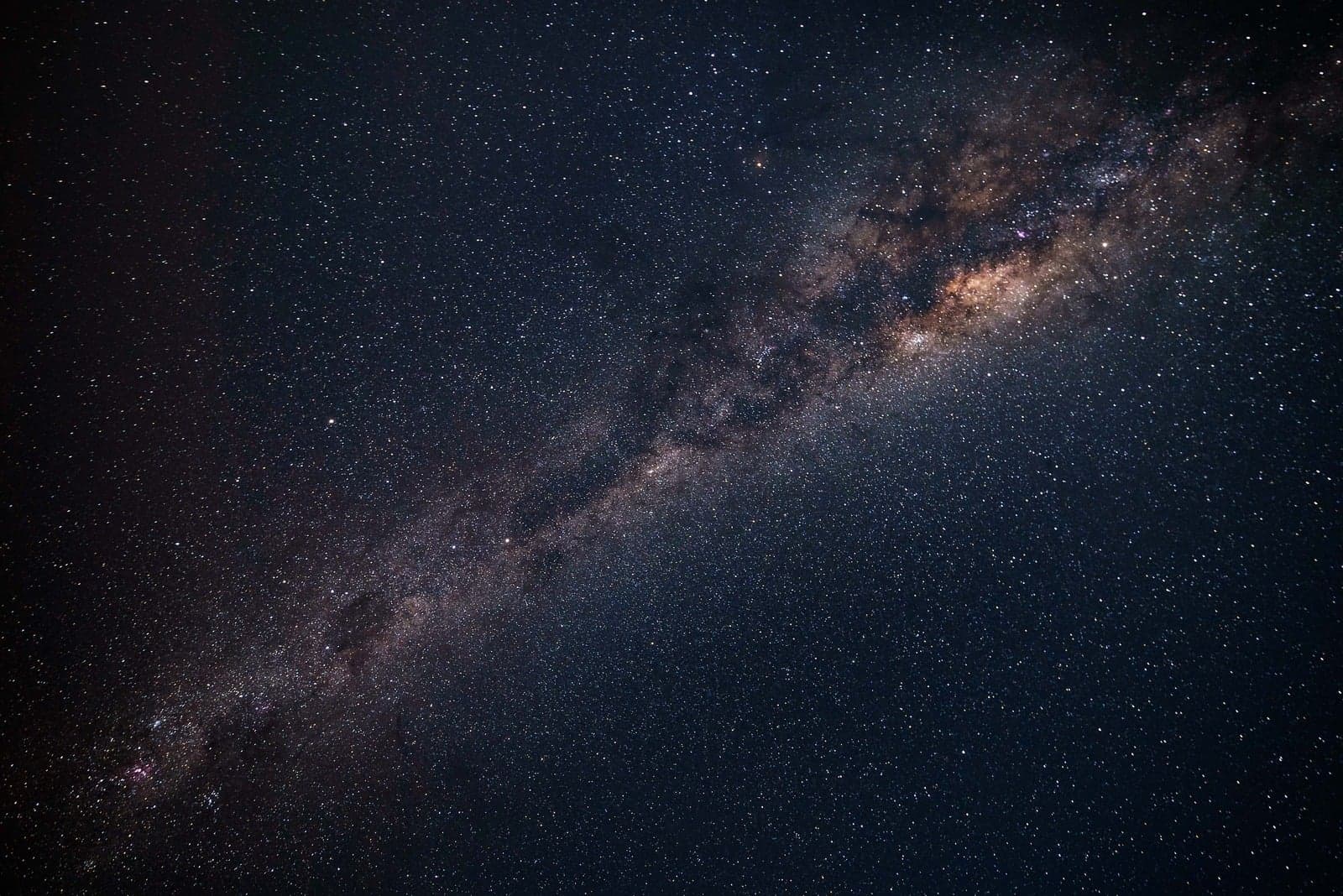 Night sky over a quiet landscape